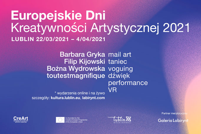 Europejskie Dni Kreatywności Artystycznej w Lublinie. Zaczną się w poniedziałek - Zdjęcie główne