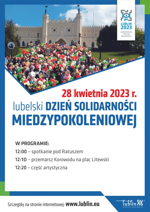 Lublin włączy się w obchody Europejskiego Dnia Solidarności Międzypokoleniowej. - Zdjęcie główne