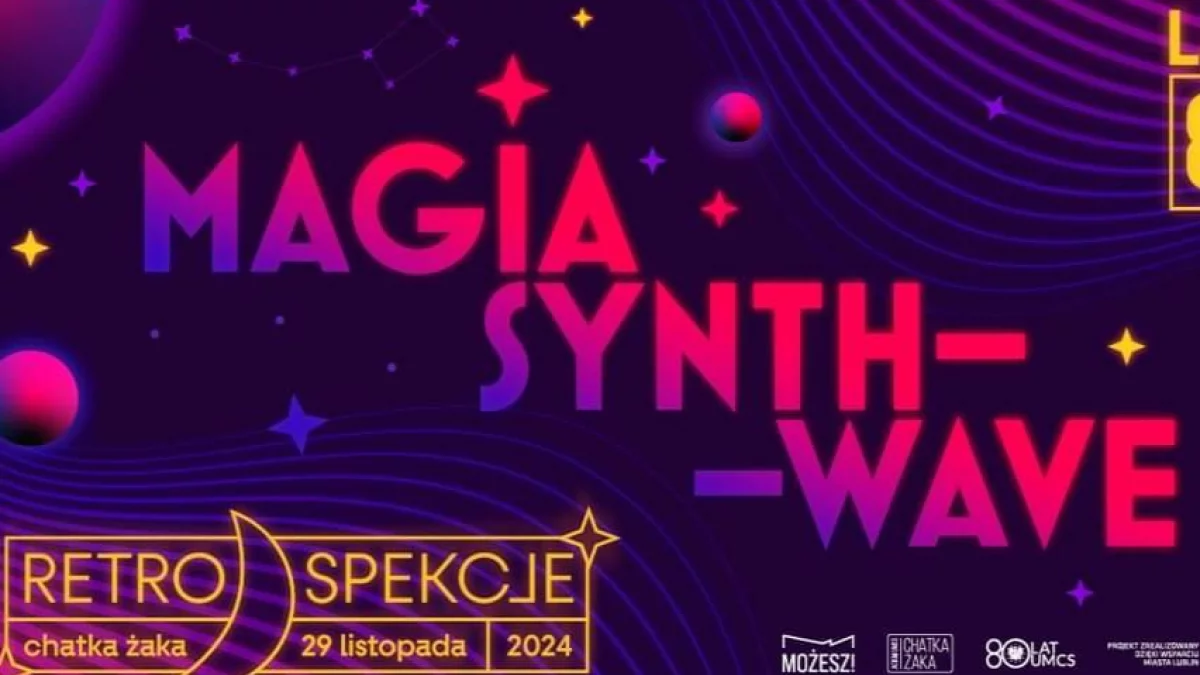 „Retrospekcje '80: Magia synthwave” - festiwal w Chatce Żaka - Zdjęcie główne