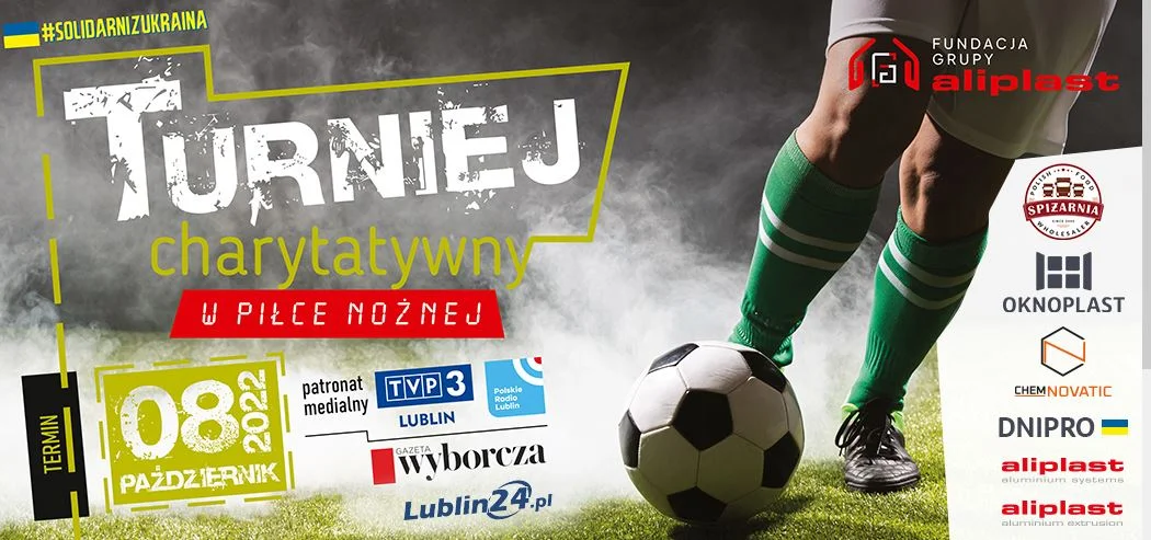 Lublin: Nasz Patronat. Charytatywny Turniej w Piłce Nożnej Fundacji Grupy Aliplast - Zdjęcie główne