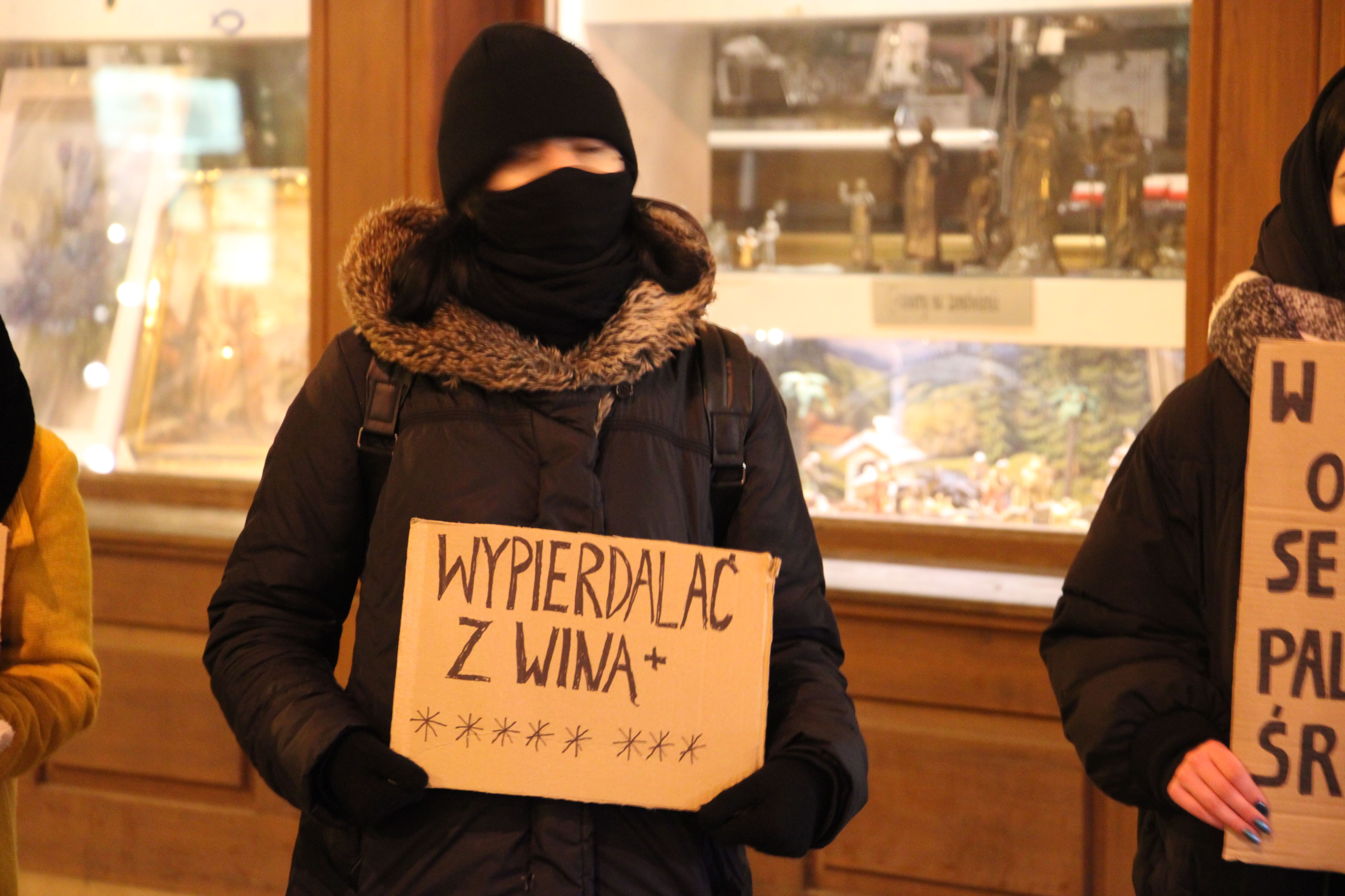 Protest "Wypad z Winą+" w Lublinie. "Nie" dla odebrania prawa do odmowy przyjęcia mandatu [GALERIA] - Zdjęcie główne