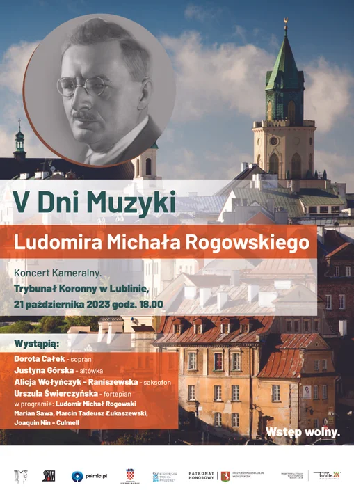 Lublin: V Dni Muzyki Ludomira Michała Rogowskiego. Zaplanowano koncert - Zdjęcie główne