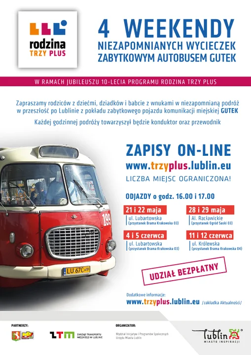 Lublin: Zabytkowym autobusem będzie można zwiedzać miasto - Zdjęcie główne