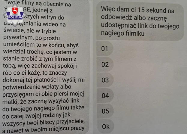 Województwo lubelskie: Kobieta z internetu namówiła go na rozbierane spotkanie. Potem szantażowała - Zdjęcie główne