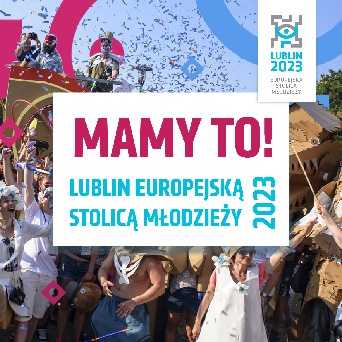 Lublin został Europejską Stolicą Młodzieży 2023. Wyprzedził rumuńskie miasto - Zdjęcie główne