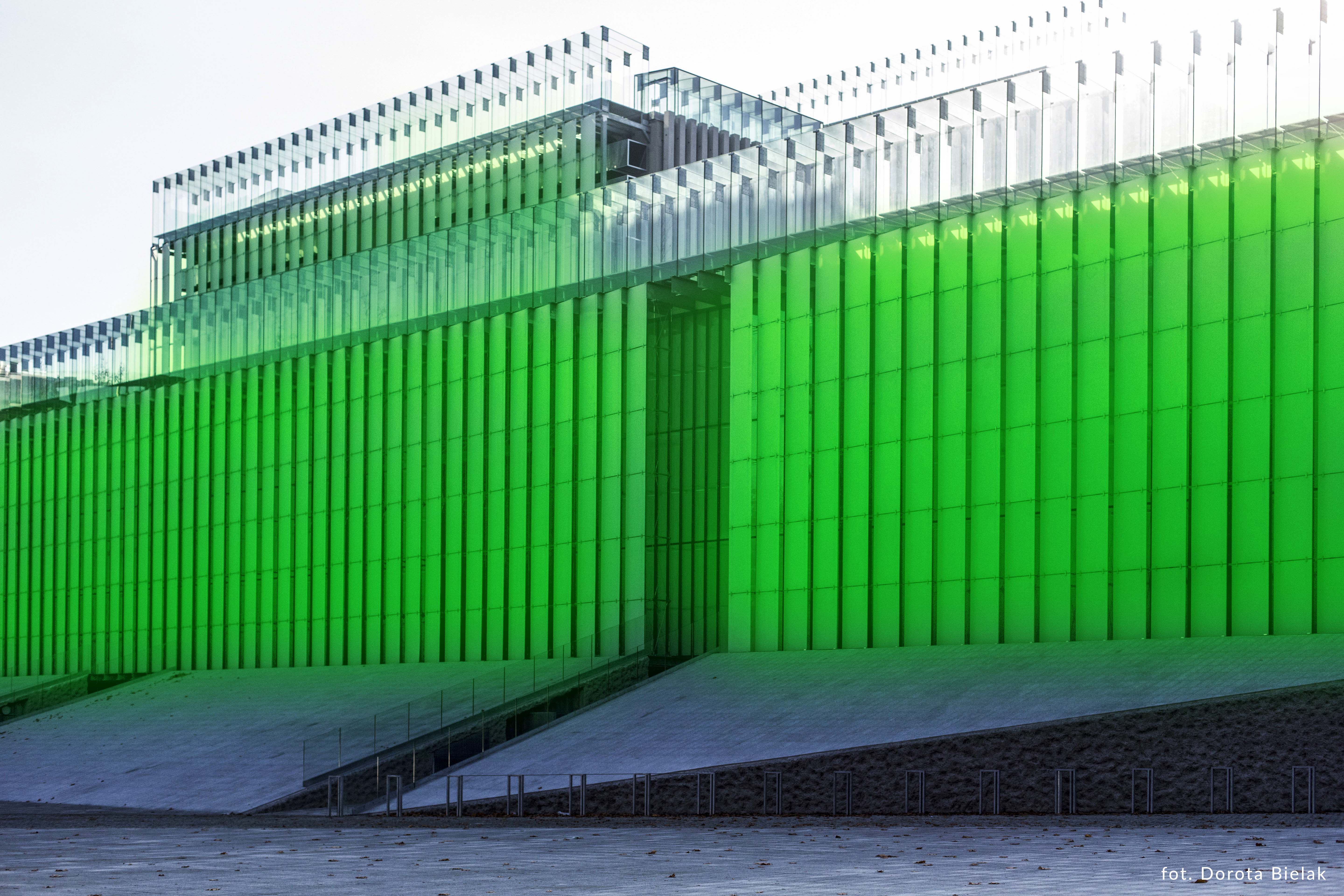 Fasada CSK w Lublinie rozbłyśnie na zielono - Zdjęcie główne