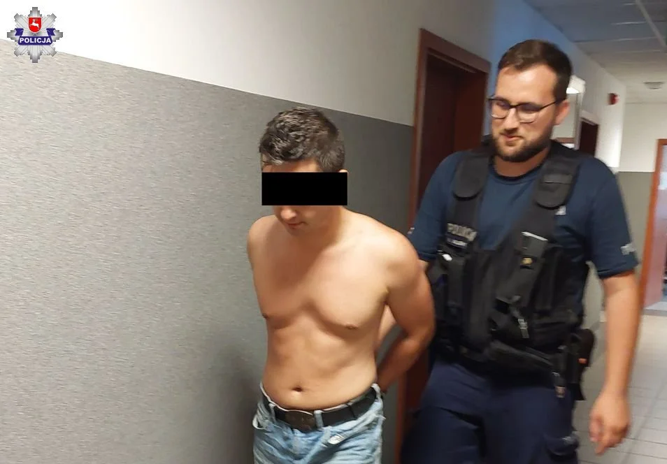 Lublin: Areszt za czynną napaść na policjantów. Uciekał samochodem, a potem groził maczetą - Zdjęcie główne