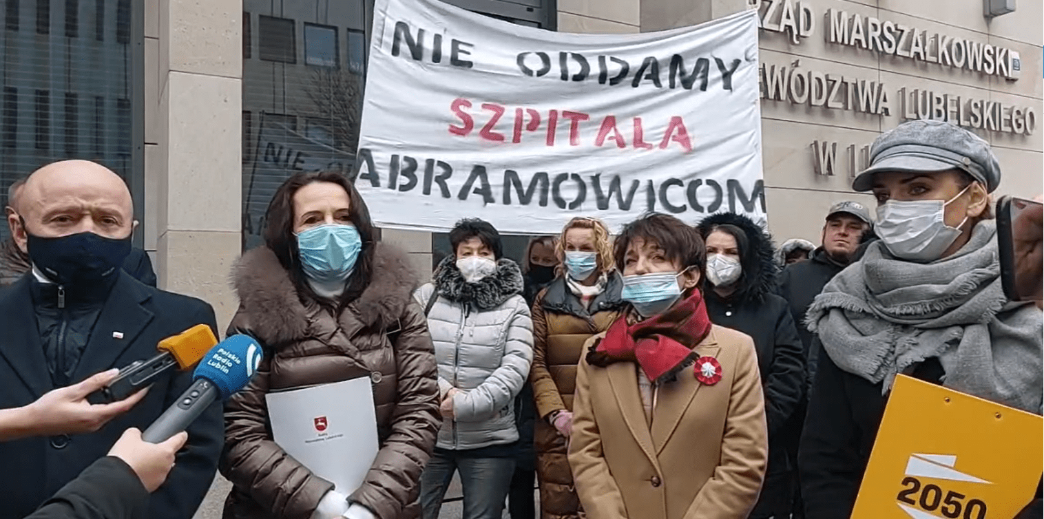 Województwo lubelskie: Opozycja i pracownicy nie chcą połączenia szpitali. Posłanka Joanna Mucha: To jest bardzo zły pomysł - Zdjęcie główne