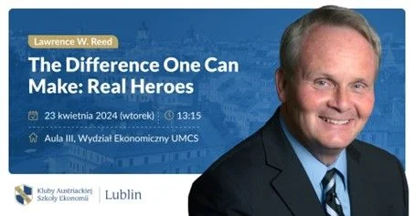 Wybitny amerykański ekonomista w Lublinie! Możesz przyjść na jego wykład - Zdjęcie główne