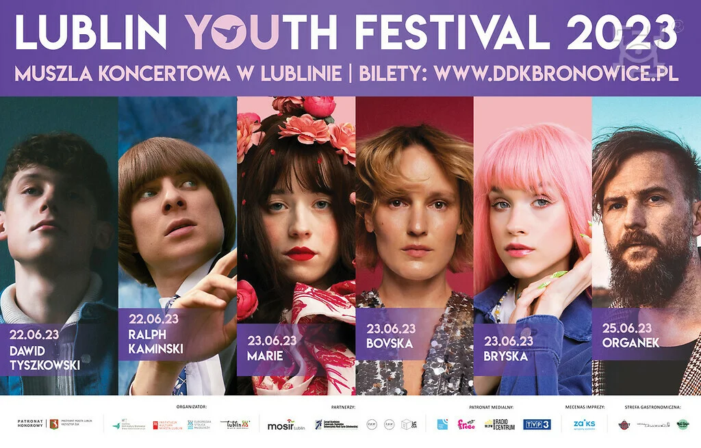 Rusza Lublin Youth Festival 2023. Ralph Kaminski i Dawid Tyszkowski na otwarcie muzycznego święta - Zdjęcie główne
