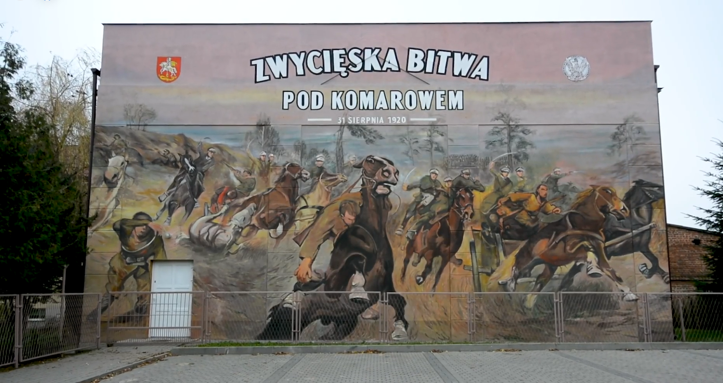 Wystawa „Murale. Lubelski Szlak Bitwy Warszawskiej” - Zdjęcie główne