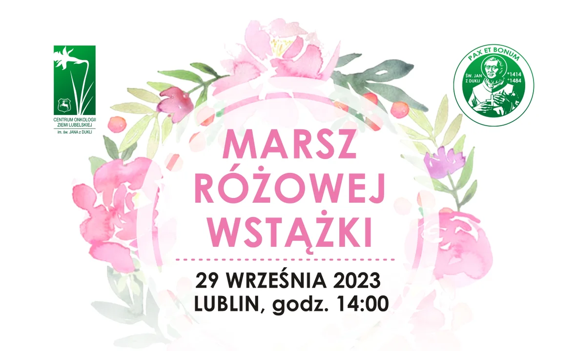 Solidarni z kobietami chorymi na raka. Marsz Różowej Wstążki w Lublinie - Zdjęcie główne