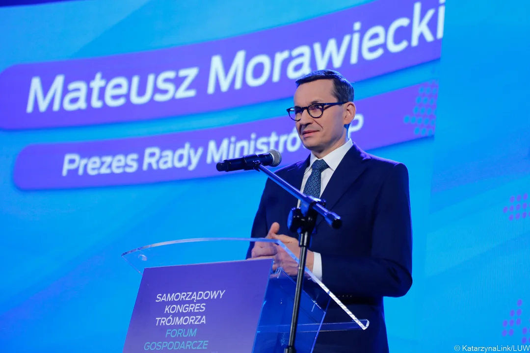 Lublin: Premier Mateusz Morawiecki otworzył Samorządowy Kongres Trójmorza - Zdjęcie główne