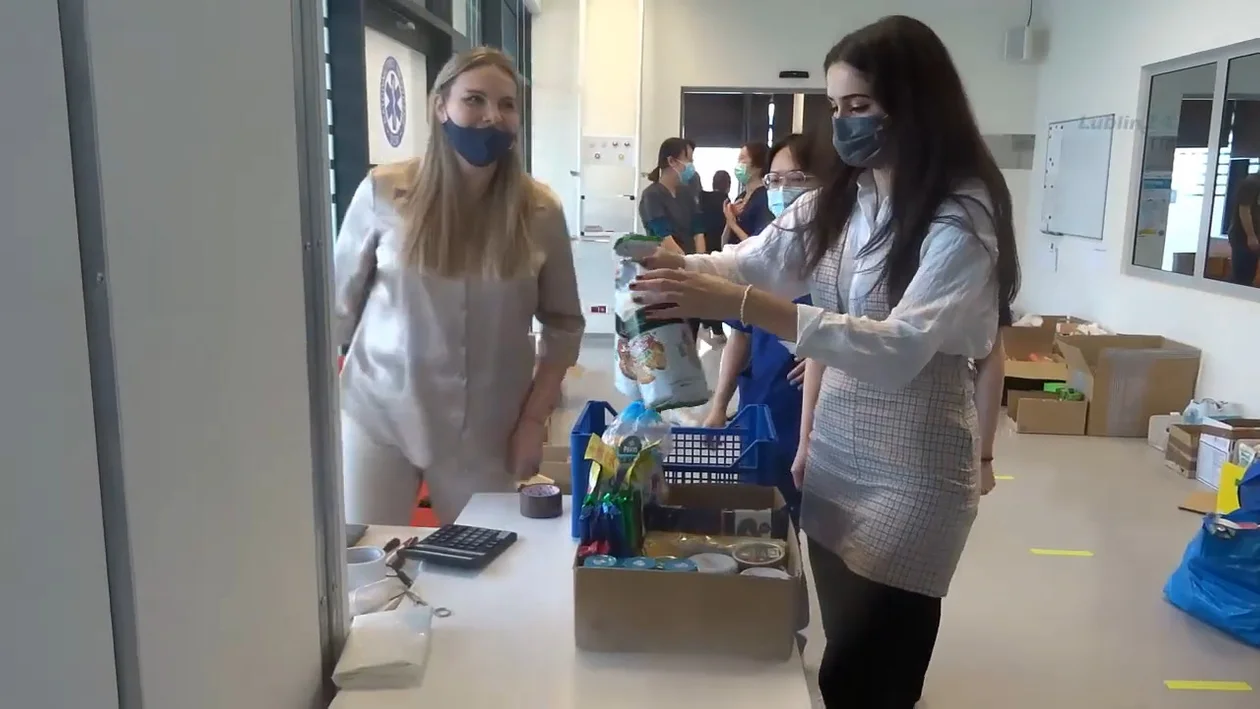 Uniwersytet Medyczny w Lublinie poprzez Centrum Symulacji Medycznej wspiera obywateli Ukrainy [VIDEO] - Zdjęcie główne