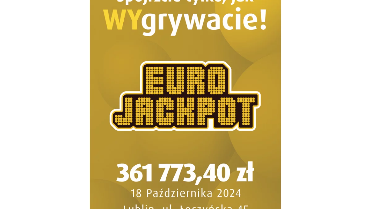 Kolejne duże wygrane w Lotto na Lubelszczyźnie. Przybywa szczęśliwców - Zdjęcie główne