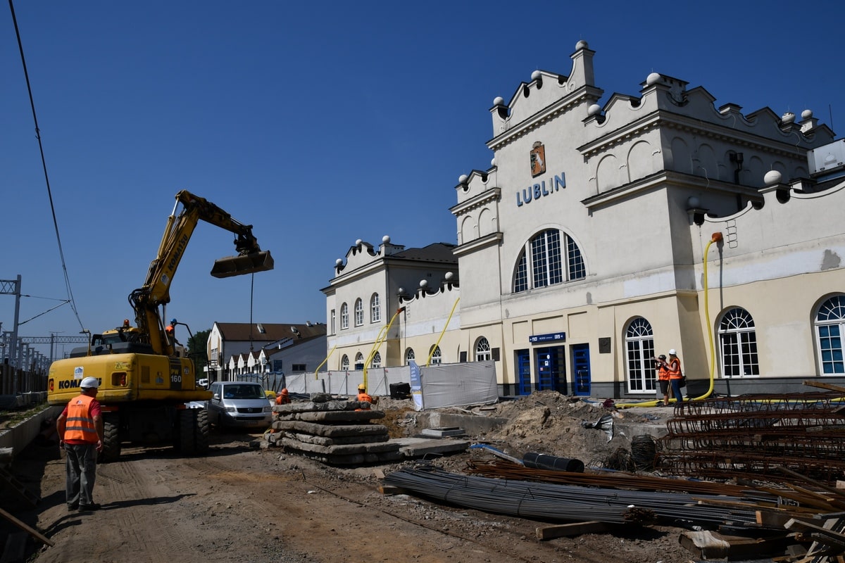 Dworzec Lublin Główny będzie gotowy w marcu. Szybciej pociągiem do Warszawy [GALERIA] - Zdjęcie główne