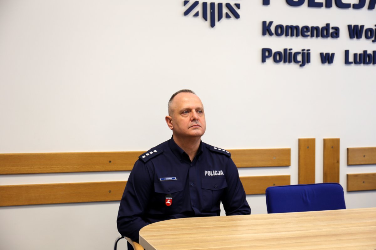 Nowy Zastępca Komendanta Wojewódzkiego Policji w Lublinie. To nadkomisarz Jacek Dzikowski - Zdjęcie główne
