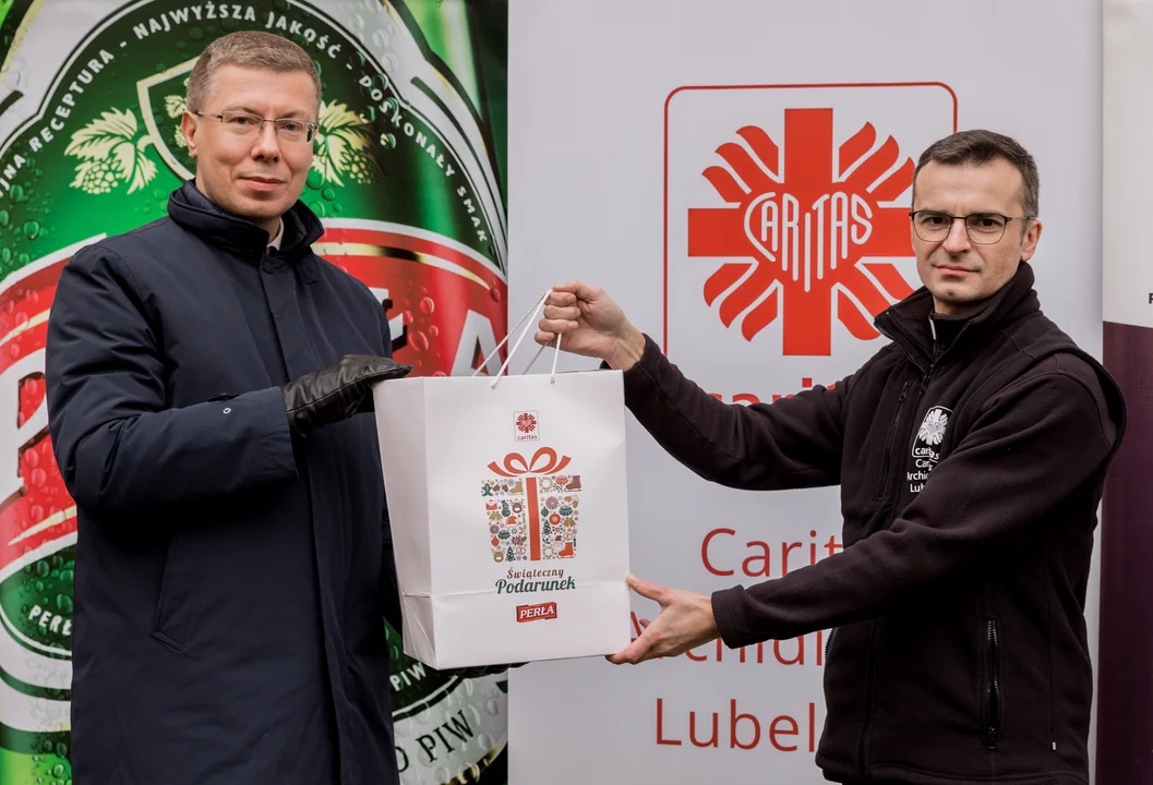 Lublin: Lubelski Browar przekazał dary dla potrzebujących z okazji świąt - Zdjęcie główne