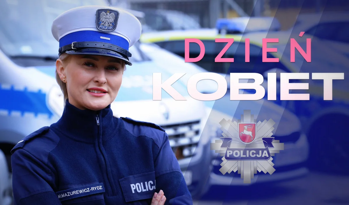 Policja składa życzenia dla lubelskich funkcjonariuszek. Jest ich blisko 2 tysiące - Zdjęcie główne