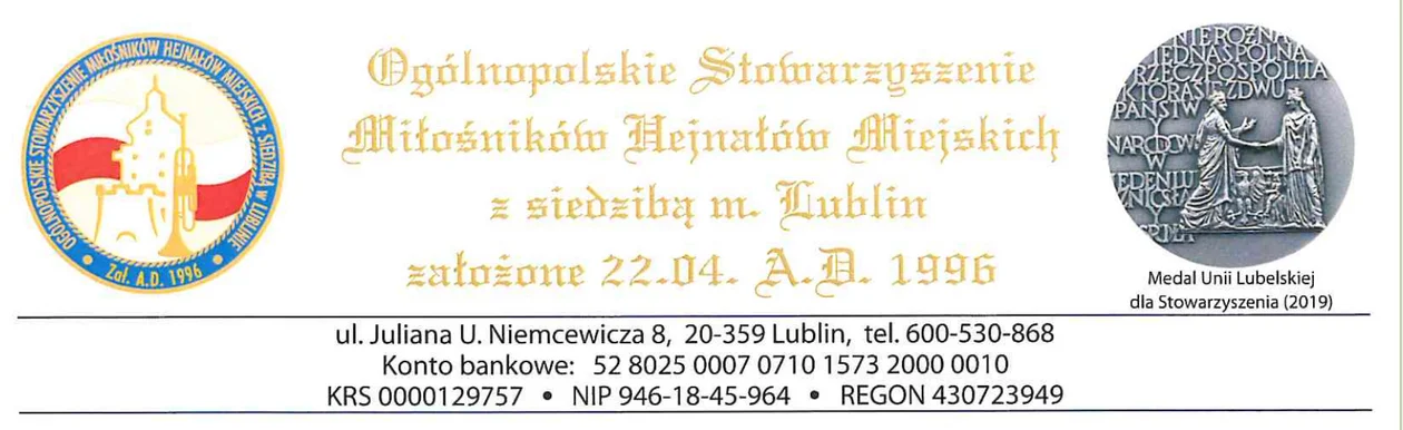 XXIX Ogólnopolski Przegląd Hejnałów Miejskich w Lublinie (program) - Zdjęcie główne