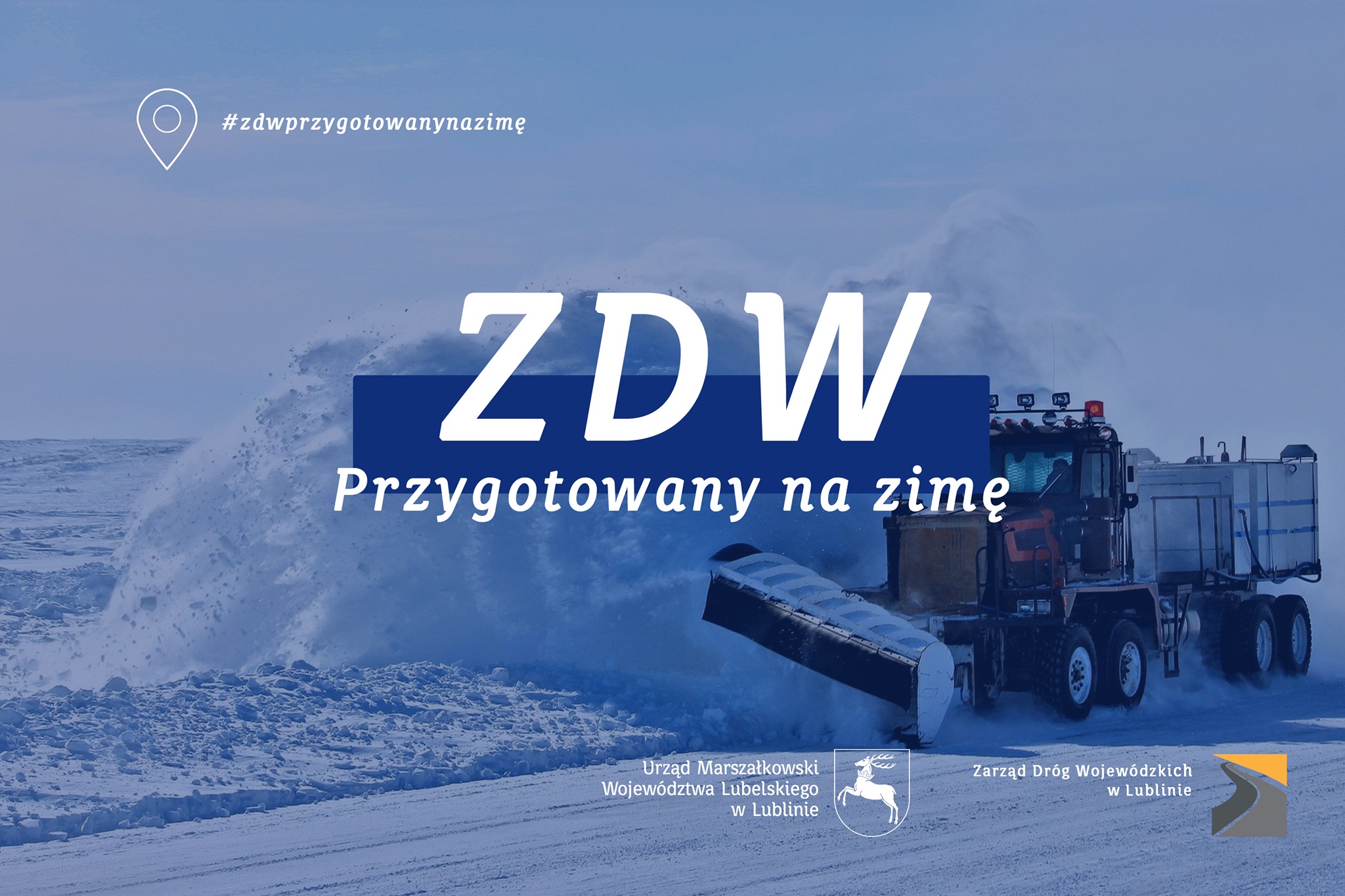 Zarząd Dróg Wojewódzkich w Lublinie przygotowany na zimę. Tony soli i sprzęt w gotowości - Zdjęcie główne