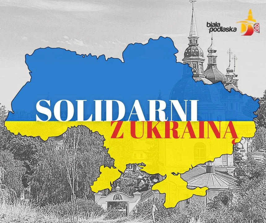 Prezydent Białej Podlaskiej : "Pozostajemy solidarni z Ukrainą" - Zdjęcie główne