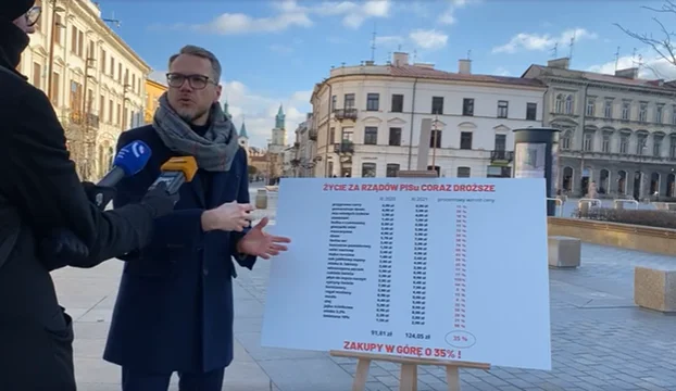 Lublin: Ceny produktów spożywczych mocno w górę. Poseł Krawczyk: To będą najdroższe święta Bożego Narodzenia w Polsce [WIDEO] - Zdjęcie główne