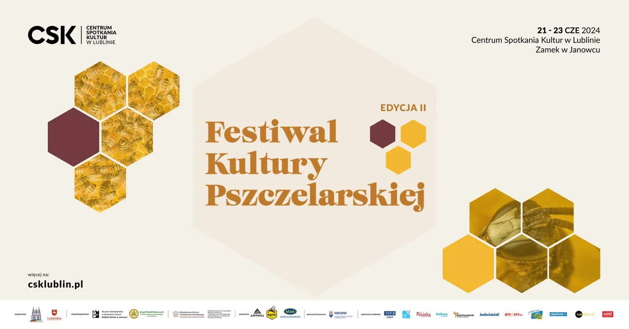 Festiwal Kultury Pszczelarskiej w CSK [PROGRAM] - Zdjęcie główne