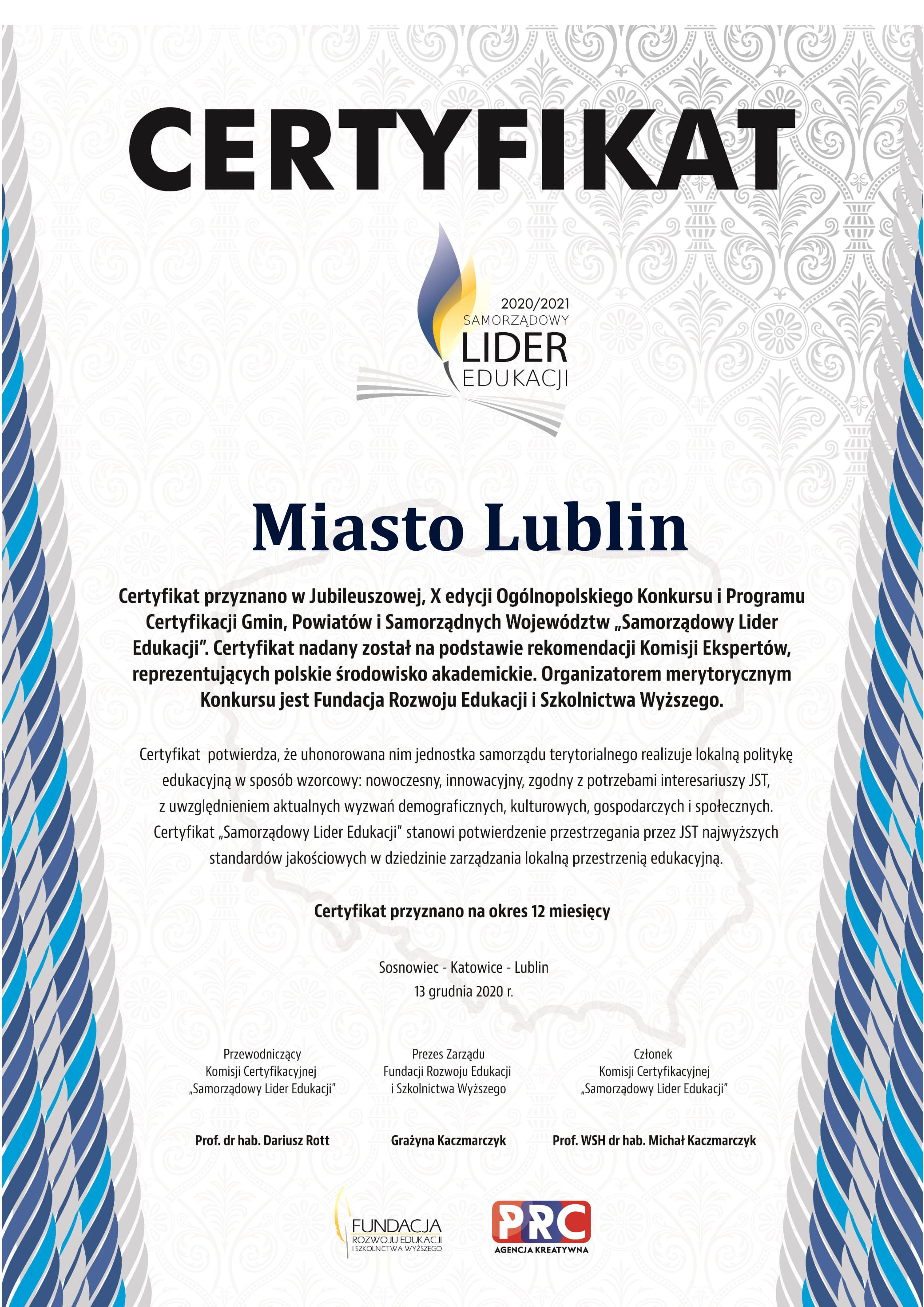 Lublin "Samorządowym Liderem Edukacji" - Zdjęcie główne