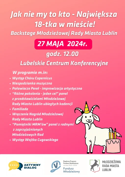 Lublin: Młodzieżowa Rada Miasta świętuje 18-stkę - Zdjęcie główne