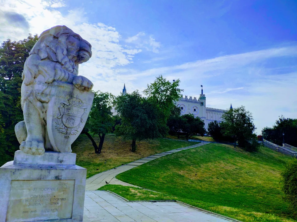 Lublin: Pomnik lwa przejdzie renowację. Chodzi o monument przy Zamku Lubelskim - Zdjęcie główne