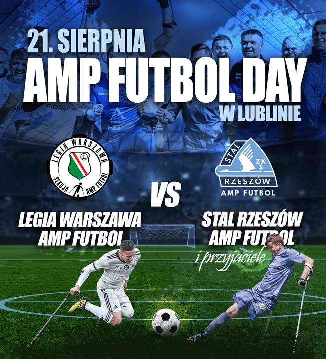 Lublin: Rozegrają niezwykły mecz w ramach AMP Futbol - Zdjęcie główne