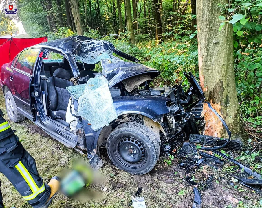 Tragiczny wypadek w Lasach. 32-latek zginął na miejscu - Zdjęcie główne
