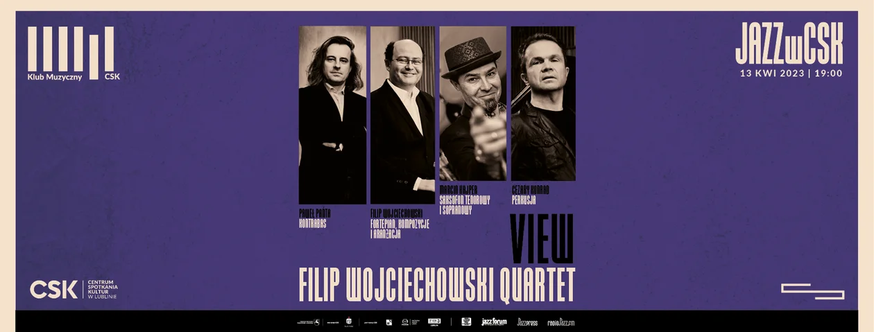 Jazz w CSK: Filip Wojciechowski Quartet - Zdjęcie główne