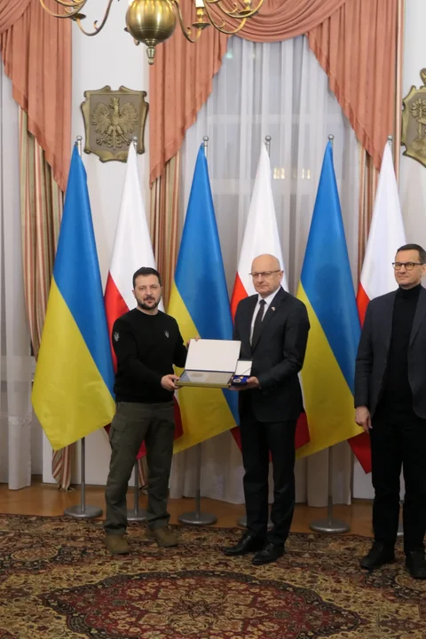 Prezydent Ukrainy uhonorował Lublin specjalnym tytułem - Zdjęcie główne