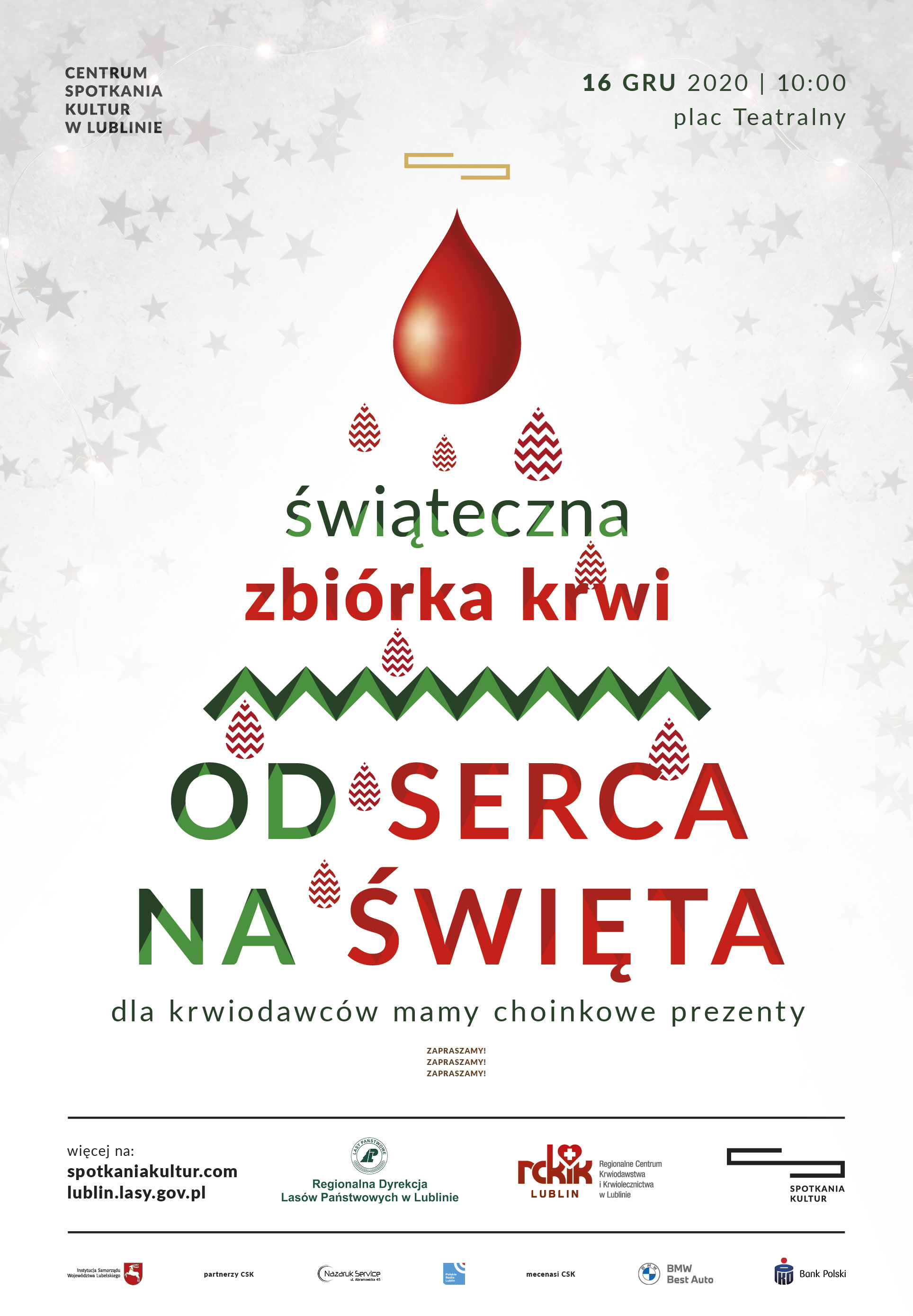 Akcja krwiodawstwa "Od serca na święta" w Lublinie - Zdjęcie główne