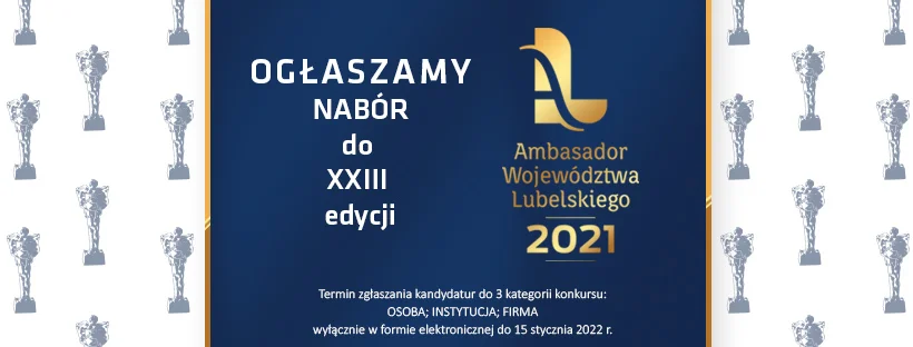 Województwo lubelskie: Można już zgłaszać kandydatów na Ambasadorów Województwa Lubelskiego - Zdjęcie główne