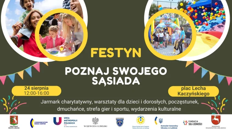 Poznaj swojego sąsiada. Integracyjny festyn w centrum Lublina - Zdjęcie główne