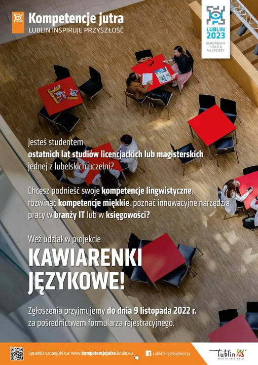 Lublin: Wracają "Kawiarenki językowe". To projekt dla studentów - Zdjęcie główne