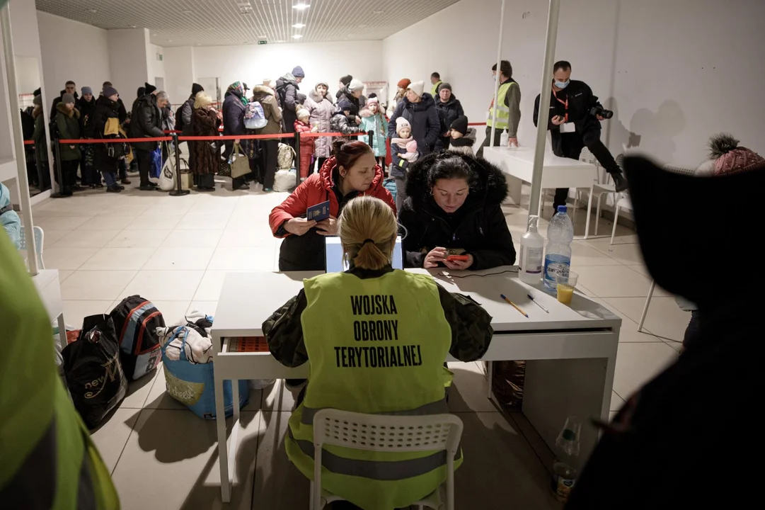 Lublin: Więcej terytorialsów zaangażowano w pomoc uchodźcom - Zdjęcie główne