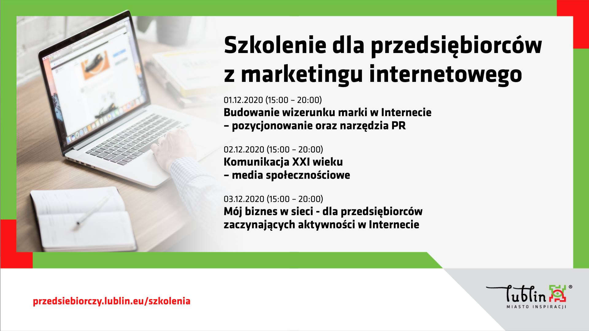 Wirtualne warsztaty z marketingu internetowego dla lubelskich przedsiębiorców - Zdjęcie główne