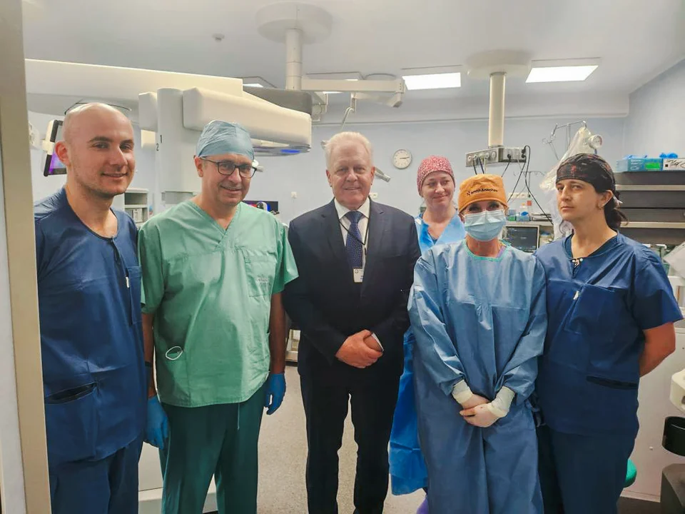 Lublin: Szpital przy al. Kraśnickiej przeprowadził "jubileuszową" operację. To 400. zabieg z użyciem robota - Zdjęcie główne