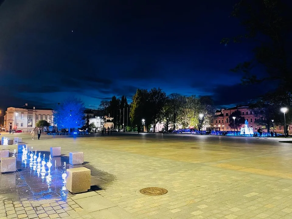 Lublin: Iluminacje i stadion rozbłysną na niebiesko. Wiemy dlaczego - Zdjęcie główne