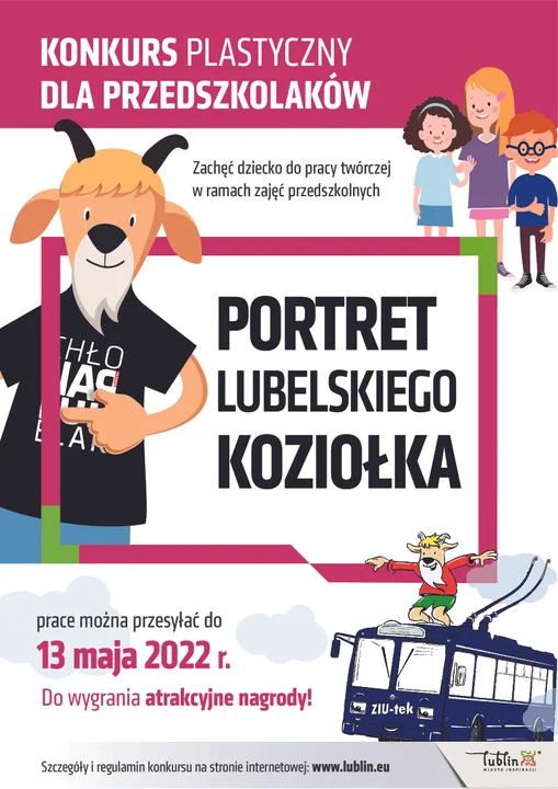 Lublin: Przedszkolaki poznają symbole miasta. Trwa konkurs "Portret Lubelskiego Koziołka" - Zdjęcie główne