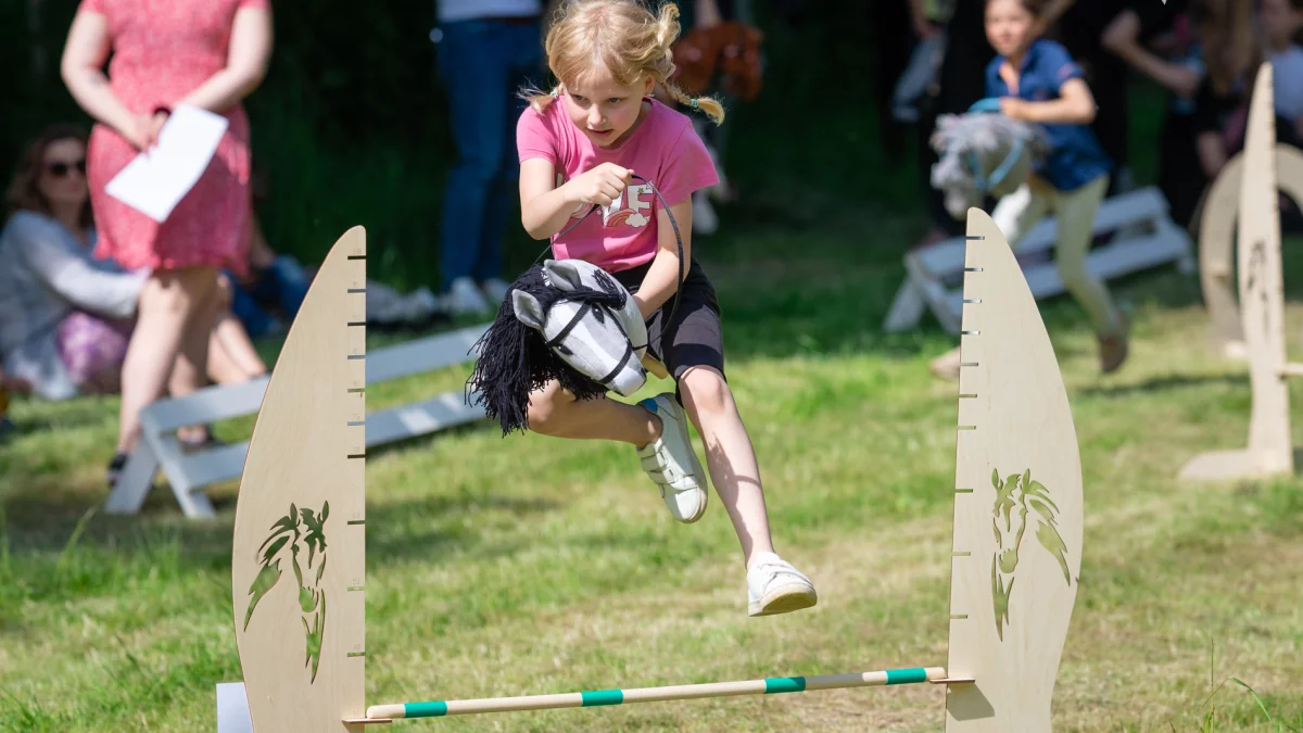 Złoty wrzesień w Lublinie. Piknik i zawody hobby horse w szczytnym celu - Zdjęcie główne