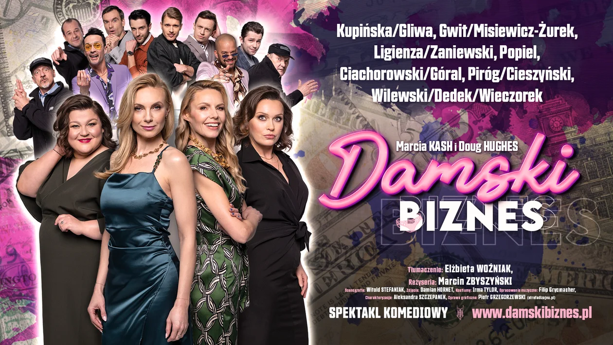 Spektakl komediowy Damski Biznes już 14.04.2024 w Lublinie - Zdjęcie główne