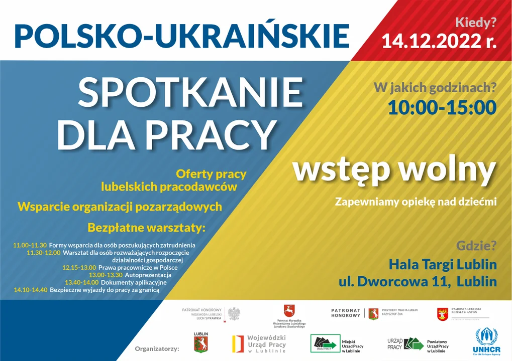 Lublin: W tym tygodniu szczególne targi pracy. Akcja „Polsko-ukraińskie spotkanie dla pracy" - Zdjęcie główne