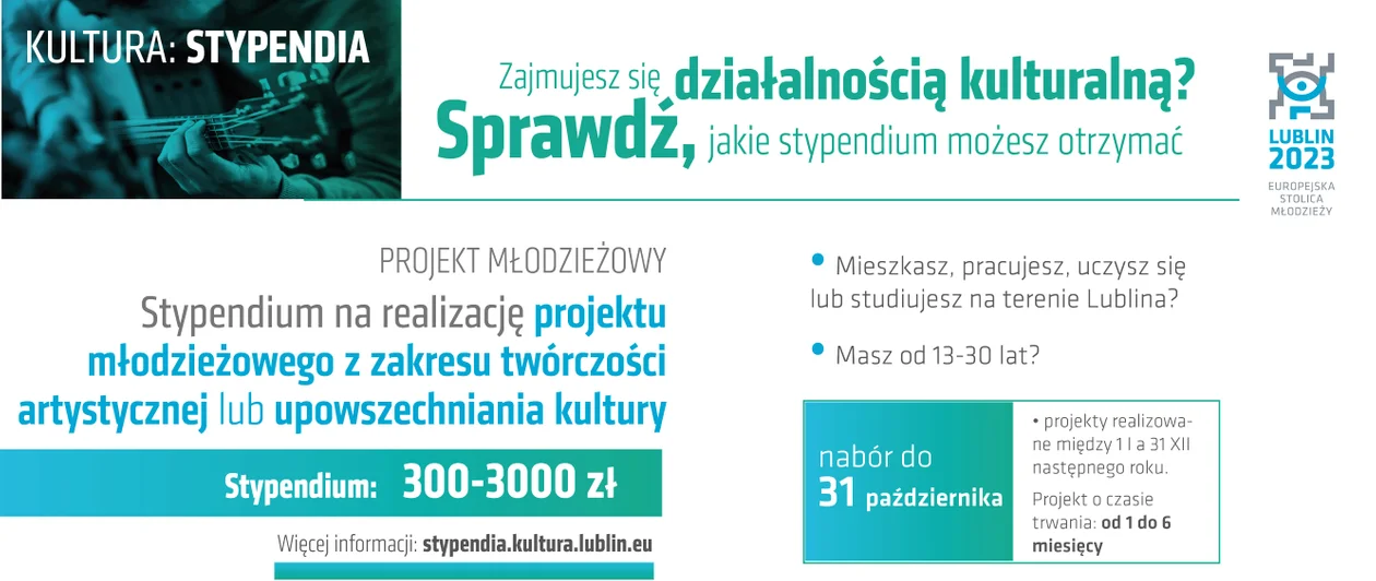 Lublin: Ratusz znowu rozda pieniądze artystom. Rusza nabór do stypendiów - Zdjęcie główne