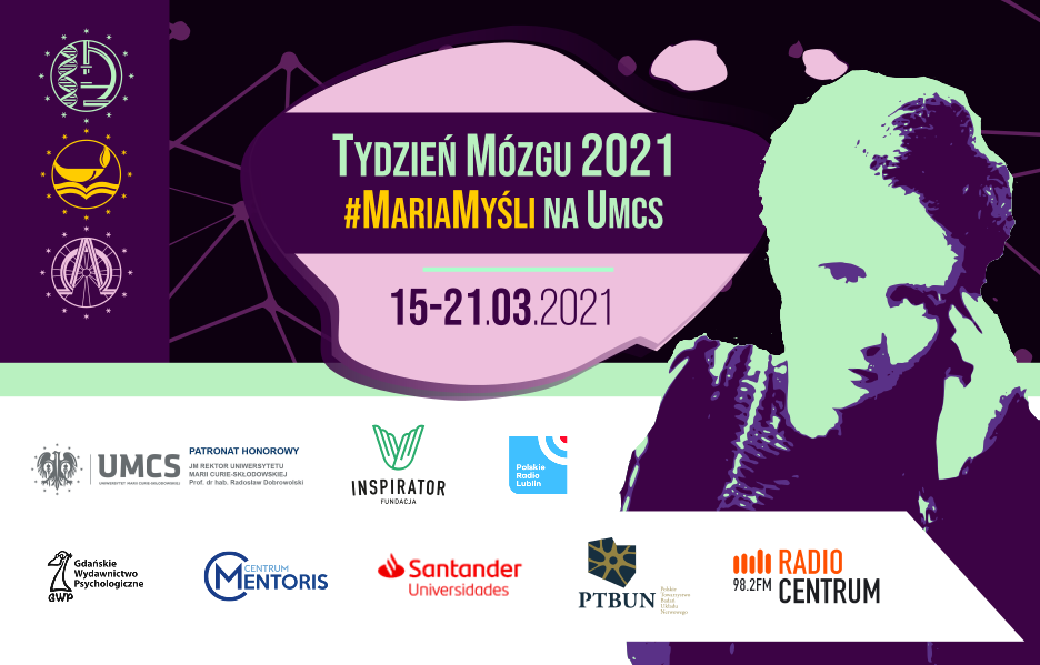 Tydzień Mózgu 2021 na UMCS. Prelekcje oraz warsztaty poprowadzą polscy i zagraniczni eksperci - Zdjęcie główne