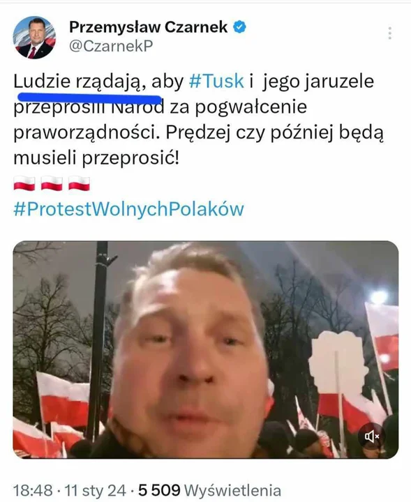 Byk we wpisie Przemysława Czarnka. Internauci bezlitośni: „Ale siara! Siadaj, pała!” - Zdjęcie główne